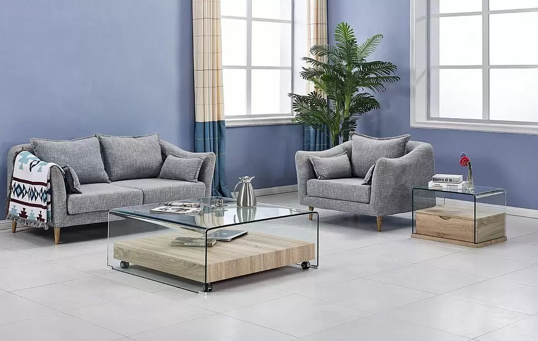 Стол журнальный Bergen, светлое дерево - фото 11