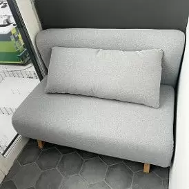 Диван-кровать Rosy 3-х местный, коричневый