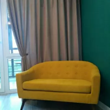 Диван Florence 2-х местный, желтый шафран/орех IMG-20200630-WA0057