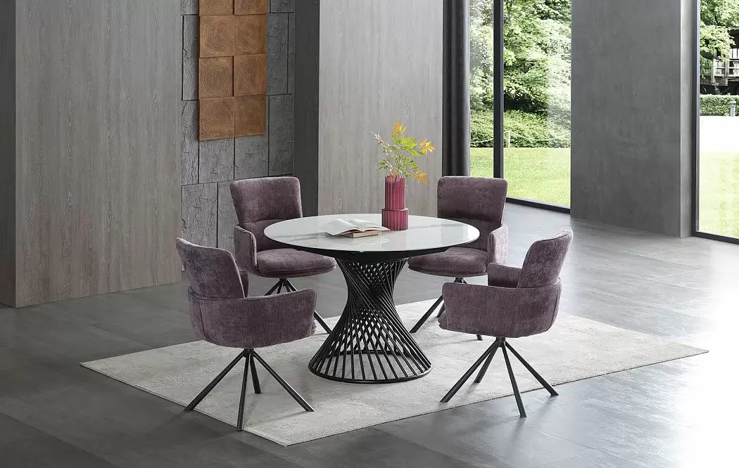 Стол Tornado + 4 стула Gregory - фото 2