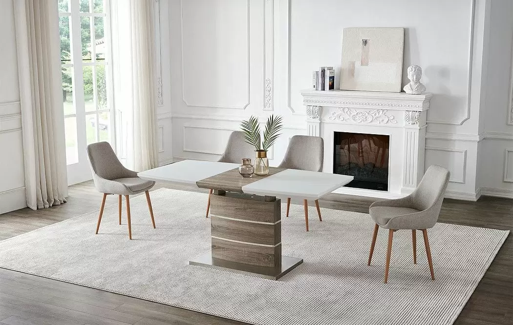 Стол Arioso Glass + 4 стула Pepper