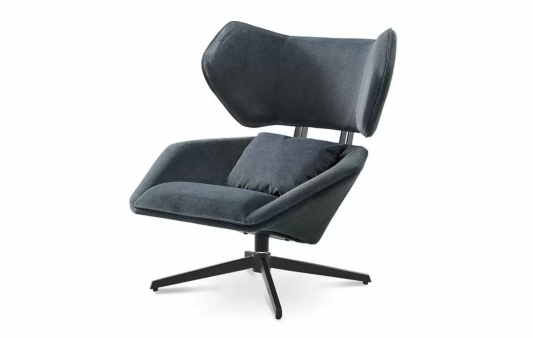 Кресло и оттоманка Boston, графитовый - фото 5