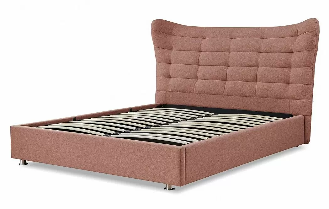 Кровать с подъемным механизмом Venezia 180х200, коралловый - фото 3
