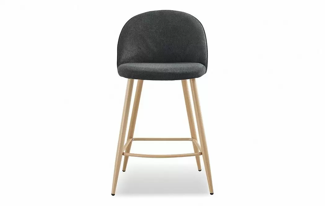 Стул полубарный Sally (60), графит/дерево - фото 3