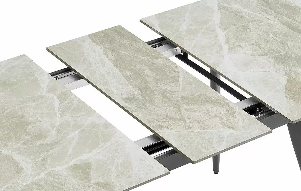 Стол раскладной Felicia 130-160, серый камень - фото 5