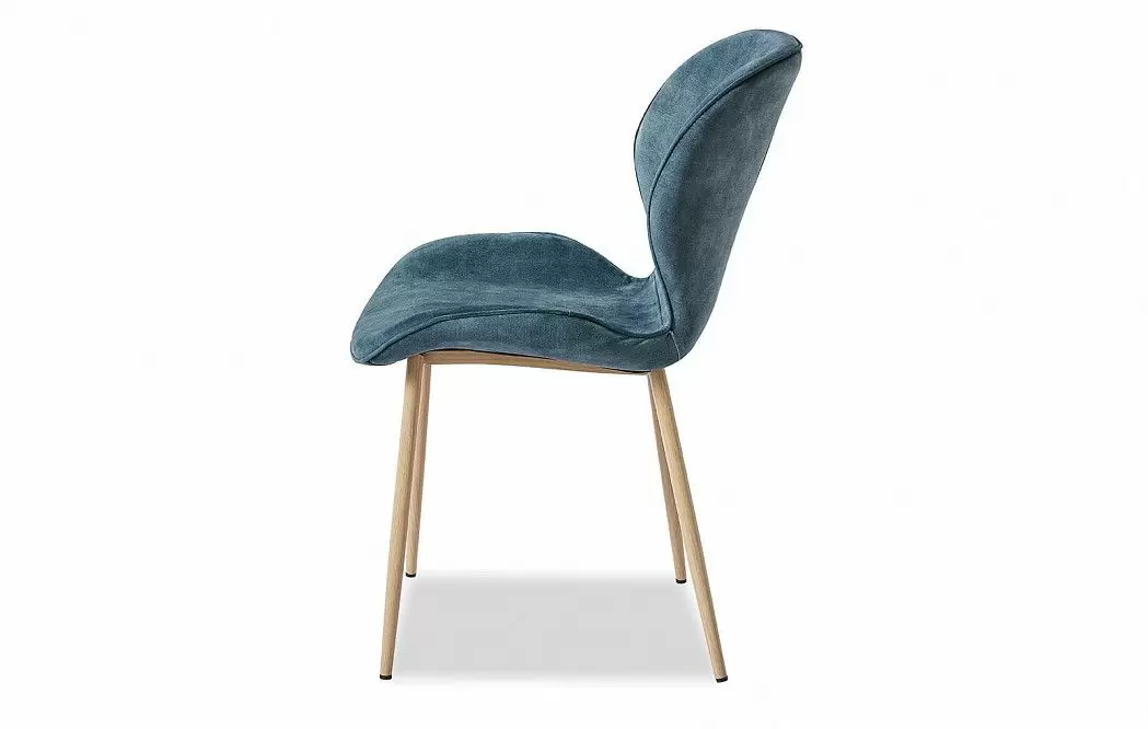 Стул Frank, синий/дерево - фото 8