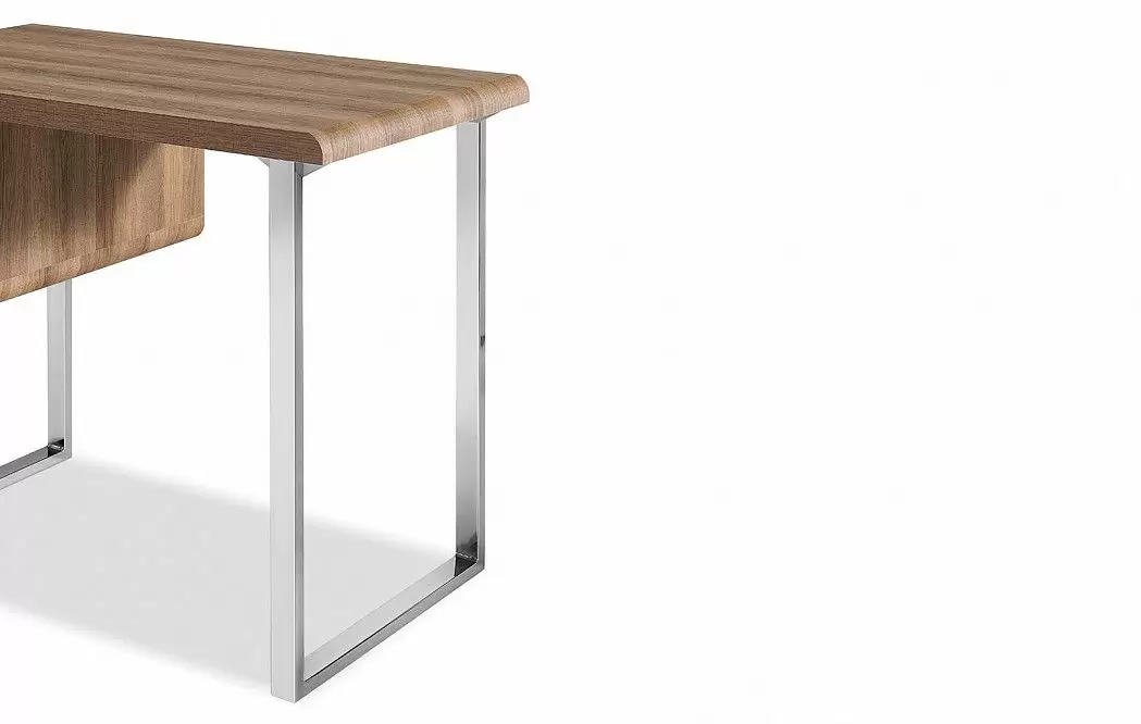 Стол письменный Poesy, орех/хром - фото 7