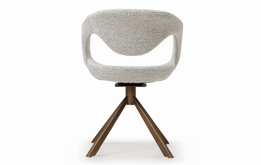 Стул Evelyn, кремовый/бронза - фото 15