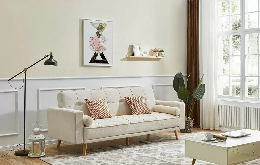 Подушка Quadro Abstract (45x45), коричневый - фото 2