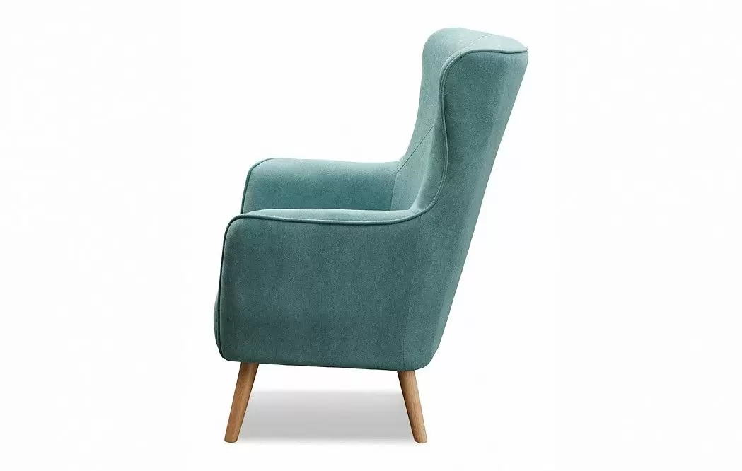 Кресло Camilla, бирюзовый/натуральный - фото 5