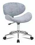 Кресло Miranda, серо-голубой/хром