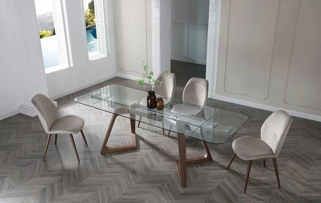 Стол раскладной Eden 140-200, орех - фото 3