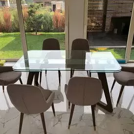 Стол Eden + 4 стула Berta