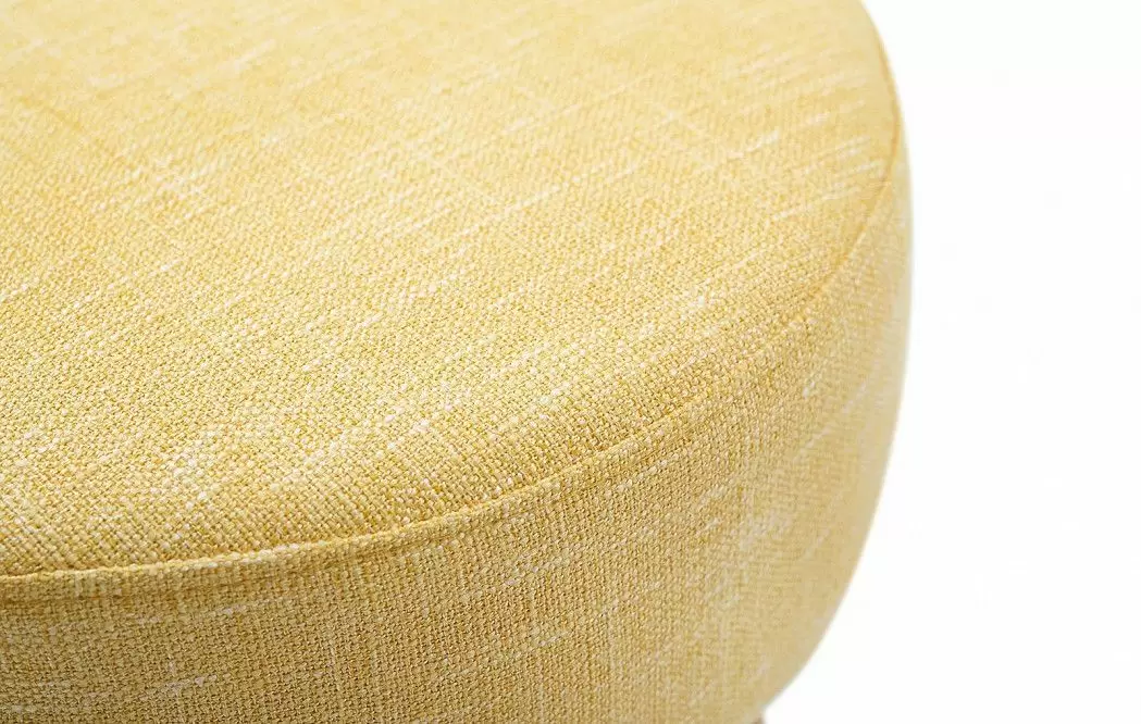 Пуф круглый Heidi, желтый - фото 4