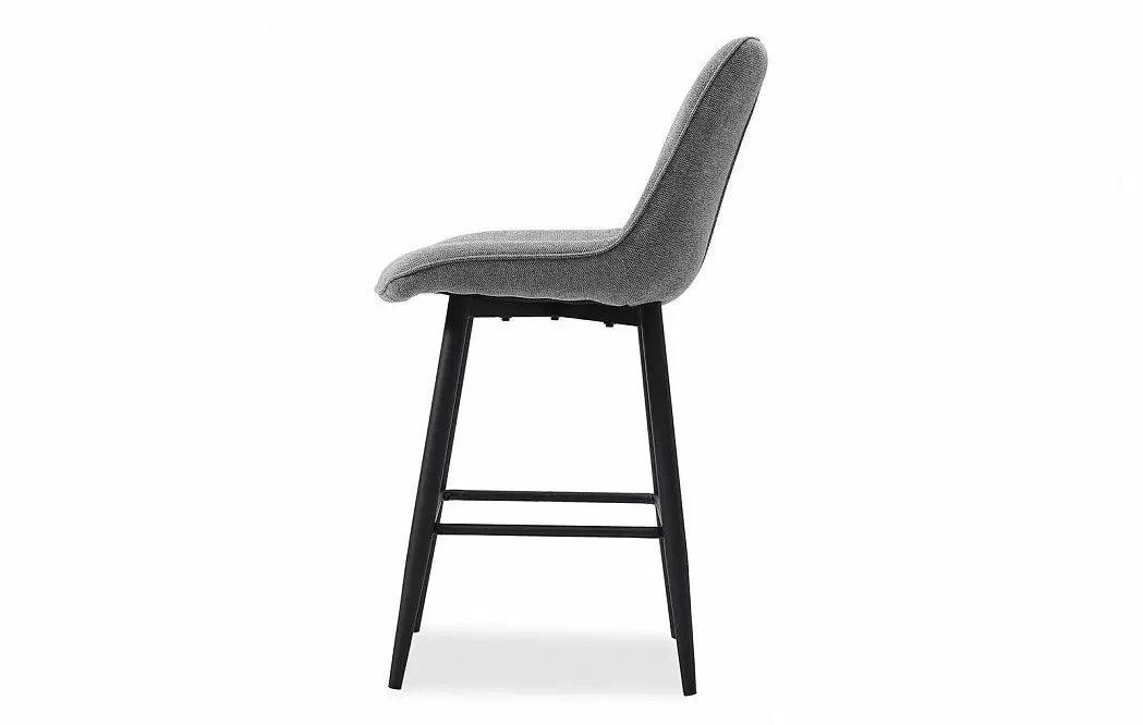 Стул полубарный Cleo, серый/черный - фото 11