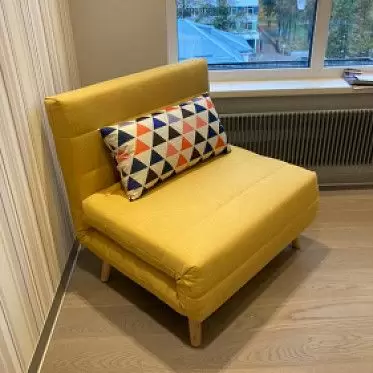 Кресло-кровать Flex, желтый