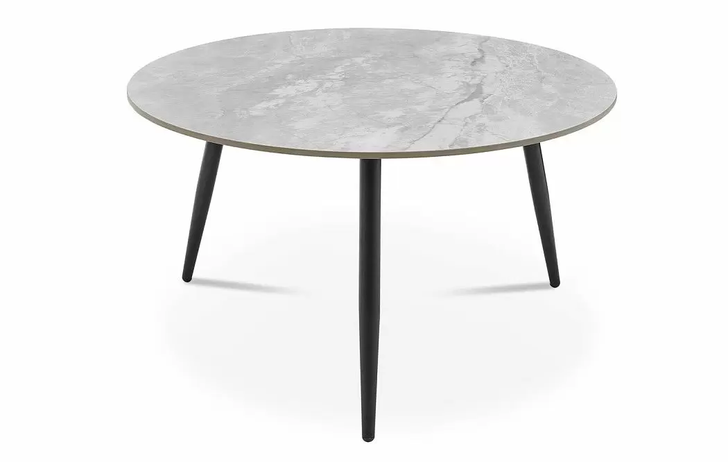 Набор из 2-х столов журнальных Liz, серая керамика - фото 6