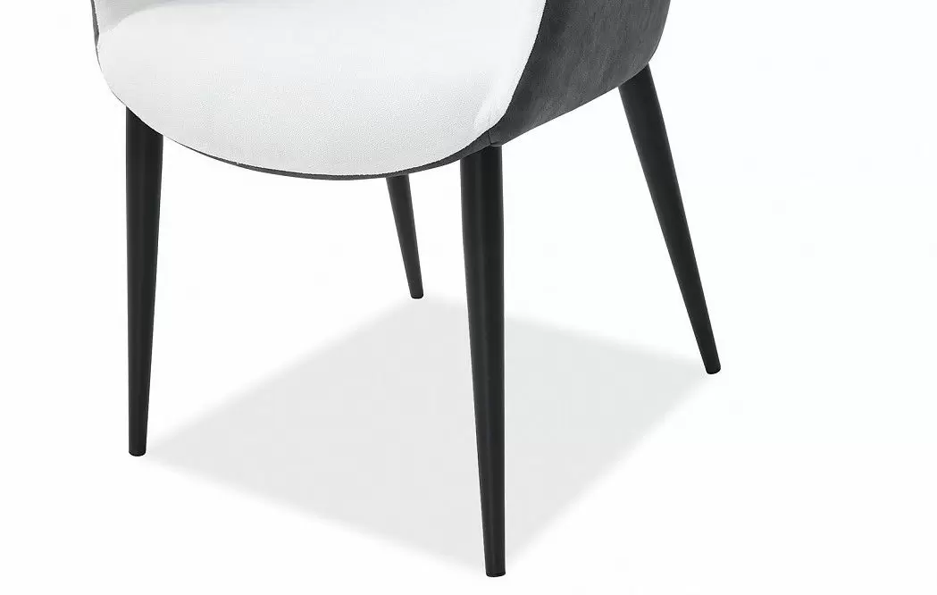 Стул Rosamund, белый/темно-серый - фото 6