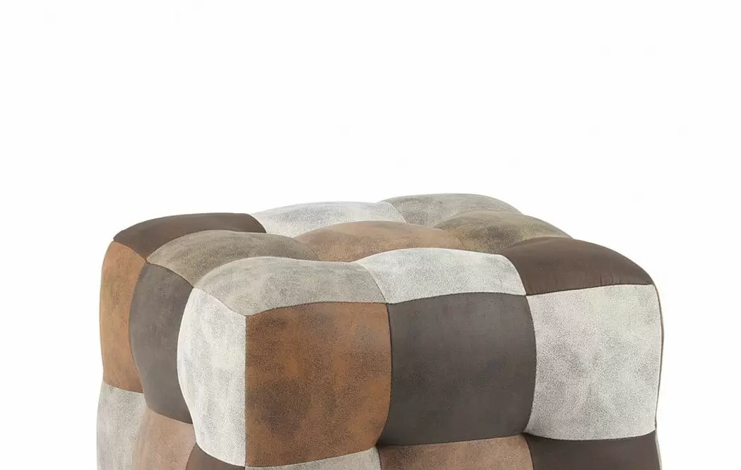 Пуф Trendy, коричневый пэчворк - фото 5