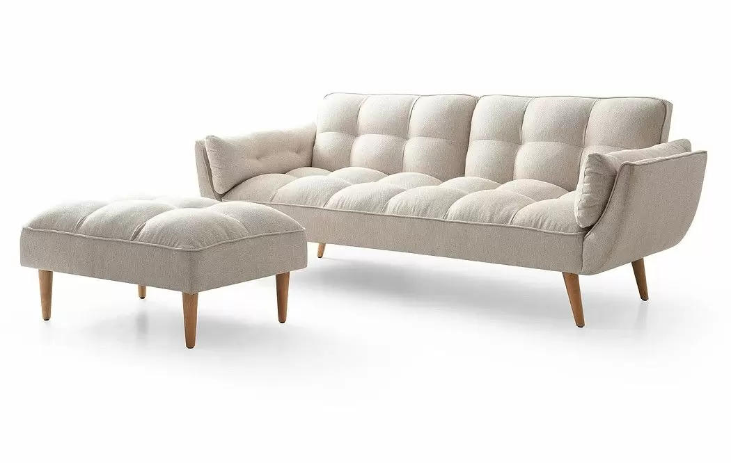 Диван-кровать Annabel, кремовый - фото 17