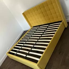 Кровать с подъемным механизмом Vivien 180x200, желтый