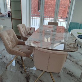 Стол Victoria + 4 стула Pamela