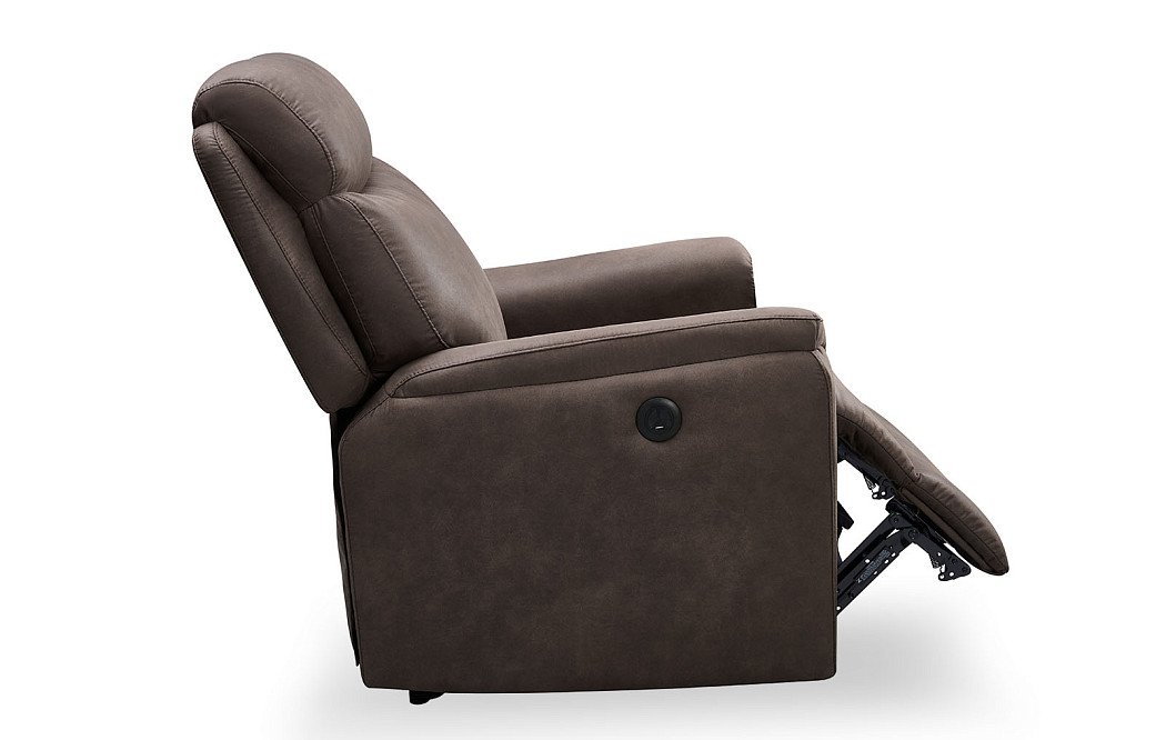 Кресло-реклайнер Stanley, коричневый - фото 12