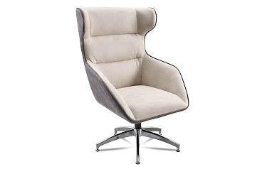 Кресло Otto, бежевый/серый