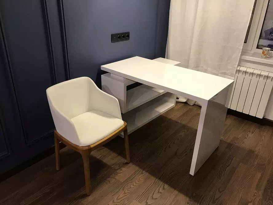 Стол письменный Creator, белый - фото 14