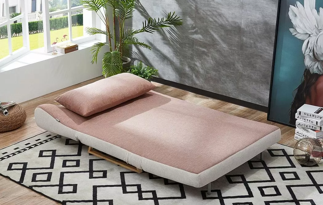 Диван-кровать Rosy 2-х местный, коралловый - фото 2