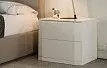 Тумба прикроватная Aragon (2 ящика), белый