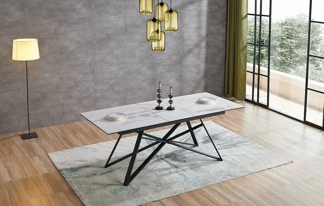 Стол раскладной Bristol (180), светлая керамика - фото 3