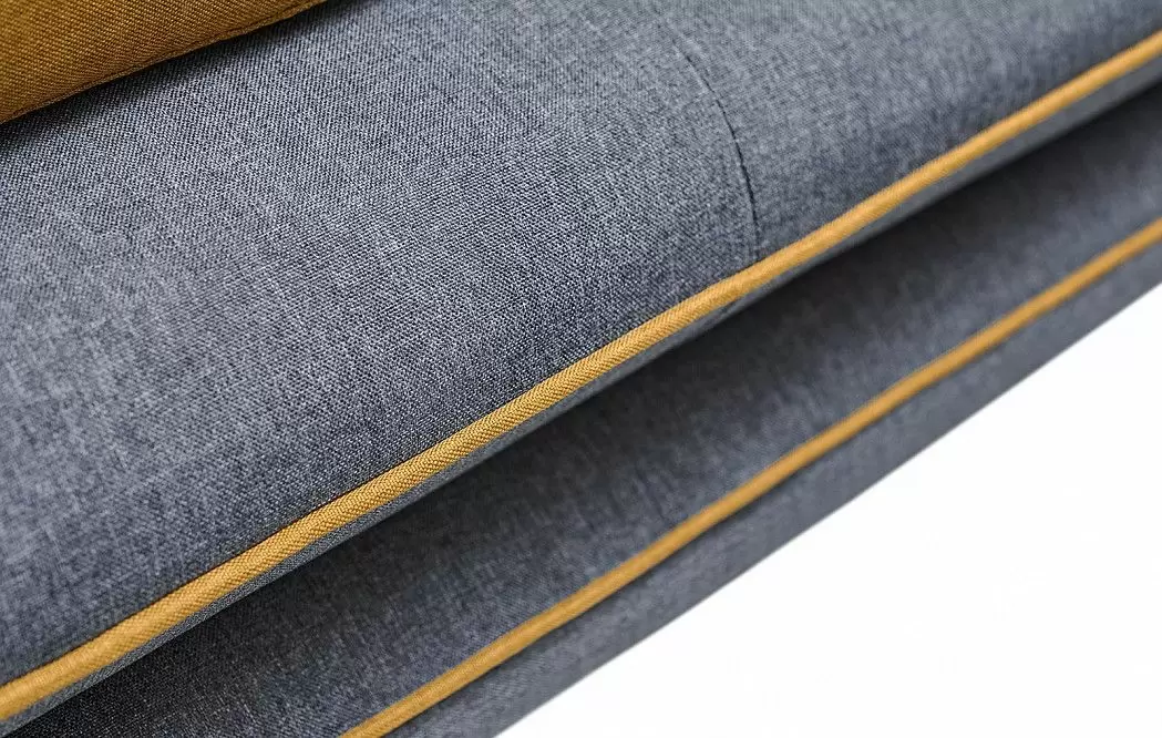 Кресло-кровать Justin-1, темно-серый/желтый - фото 10