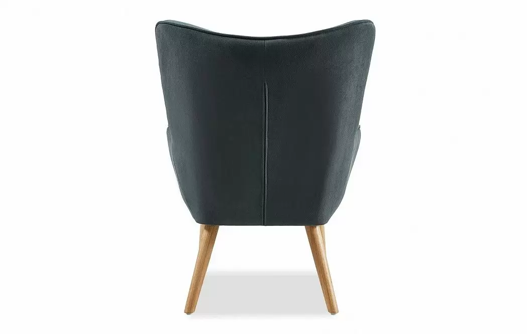 Кресло и оттоманка Hygge, графит/натуральный - фото 7