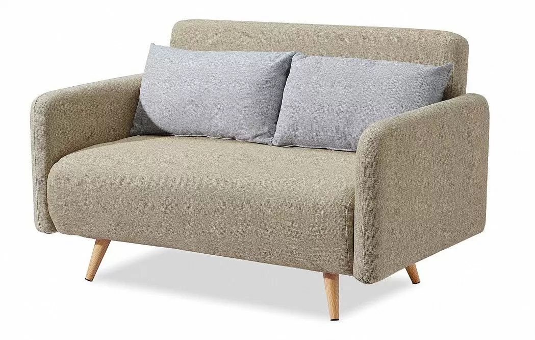 Диван-кровать Cardiff, бежевый/лаванда меланж - фото 7