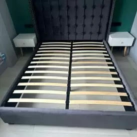 Кровать с подъемным механизмом Vivien 180x200, желтый