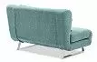 Диван-кровать Rosy 2-х местный, бирюзовый/хром