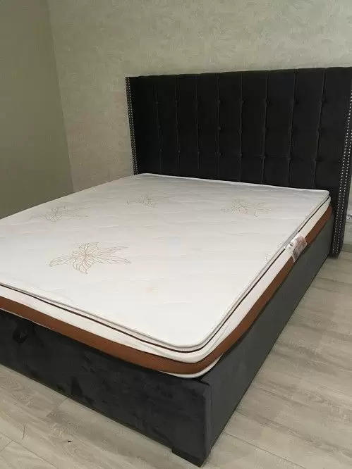 Кровать с подъемным механизмом Vivien, серый - фото 11