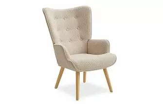 Кресло Hygge, кремовый/натуральный