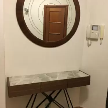 Консоль Cross, орех/светлая керамика IMG-20191209-WA0033