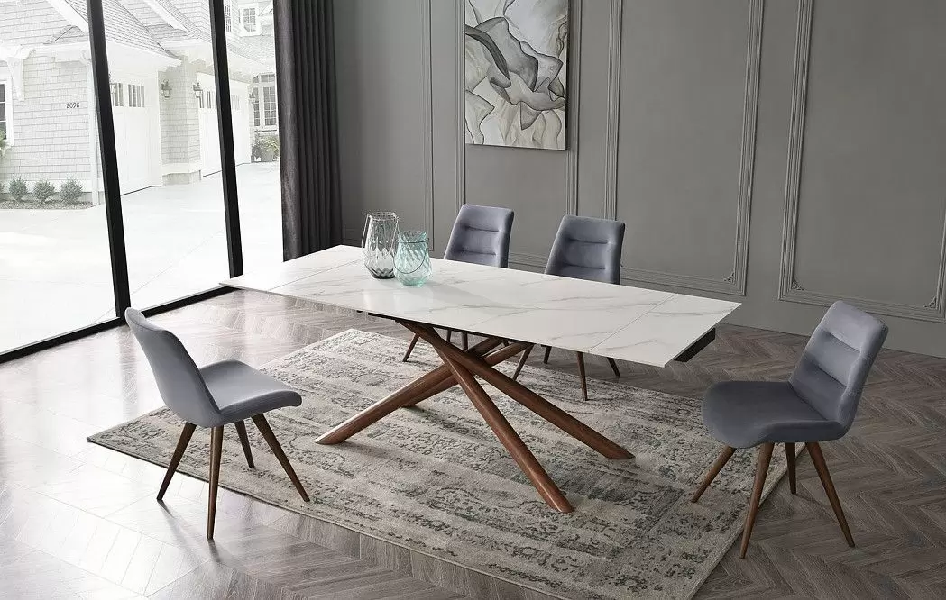 Стул Max, темно-серый/орех - фото 3