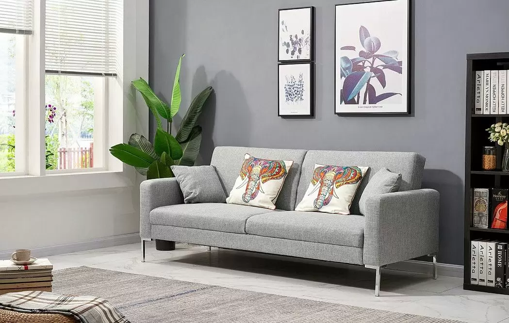 Диван-кровать Kansas, серый