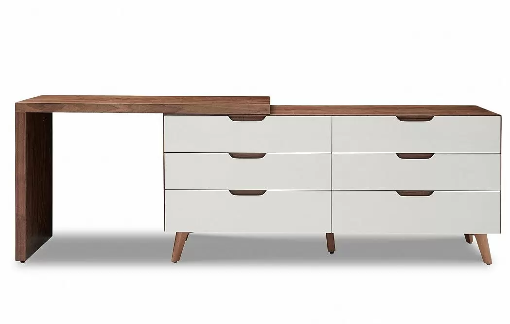 Комплект для спальни Carrera, бежевый/орех - фото 22