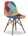 Стул Jolene (в стиле Eames), светлый пэчворк