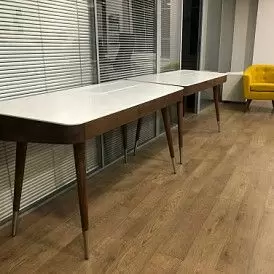 Диван Florence 2-х местный, темно-серый/цветные пуговицы