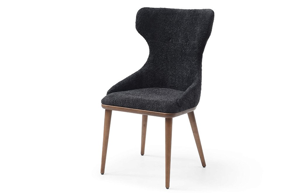 Стул Augusta, графит/орех - фото 9