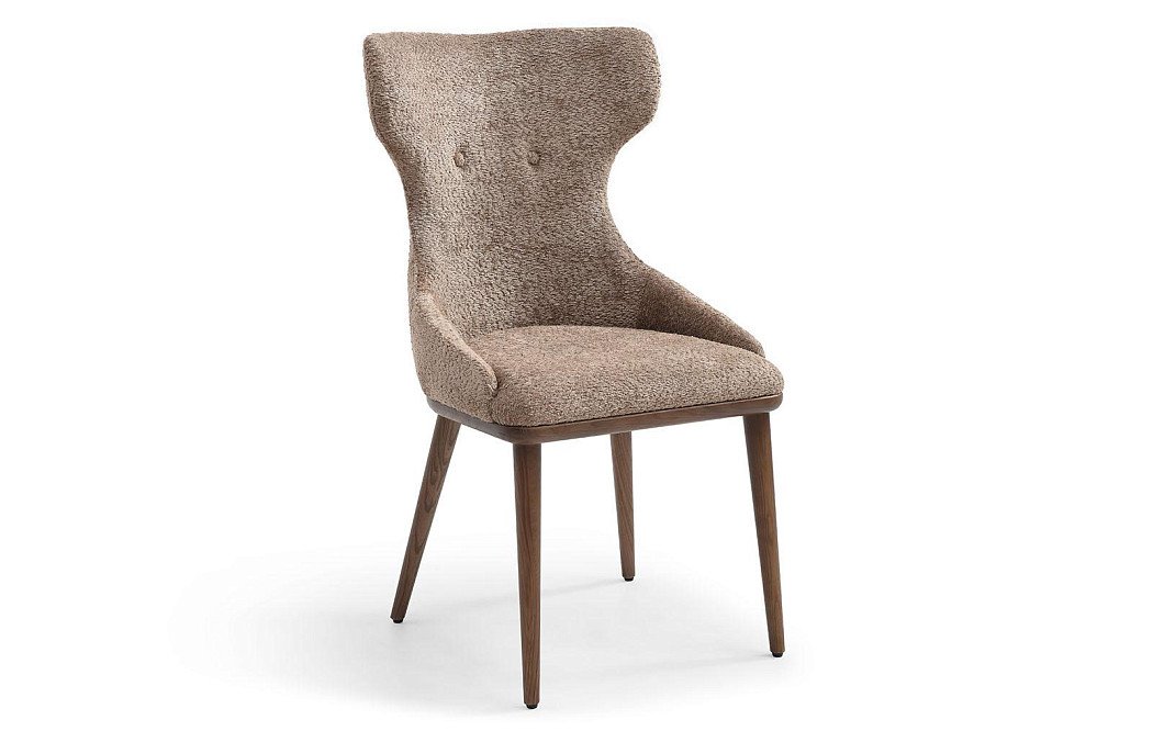 Стул Augusta, капучино/орех