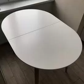 Стол раскладной Universal 120/150/180 Morris, белый