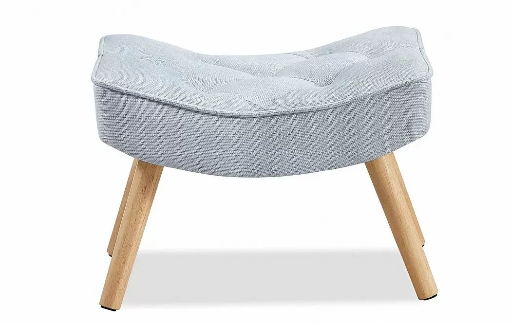 Оттоманка Hygge, голубой/натуральный - фото 3