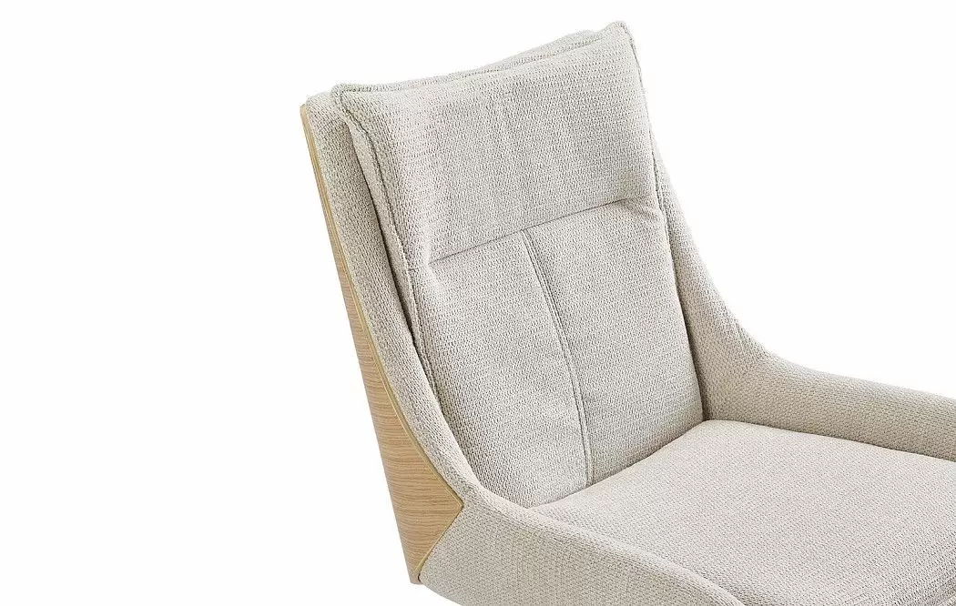 Кресло Bridget, бежевый/дуб - фото 5
